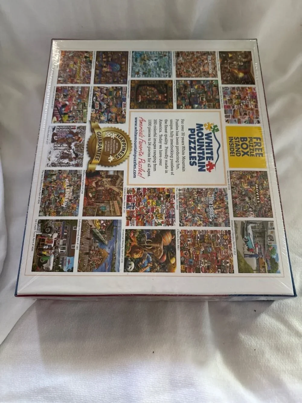 Artists Studio 1000 Piece Puzzle By White Mountain - Large Pieces Made In USA